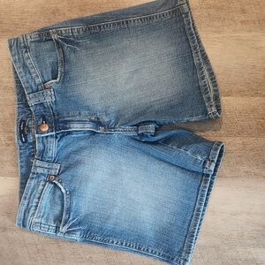 GAP Women's Blue Denim Shorts